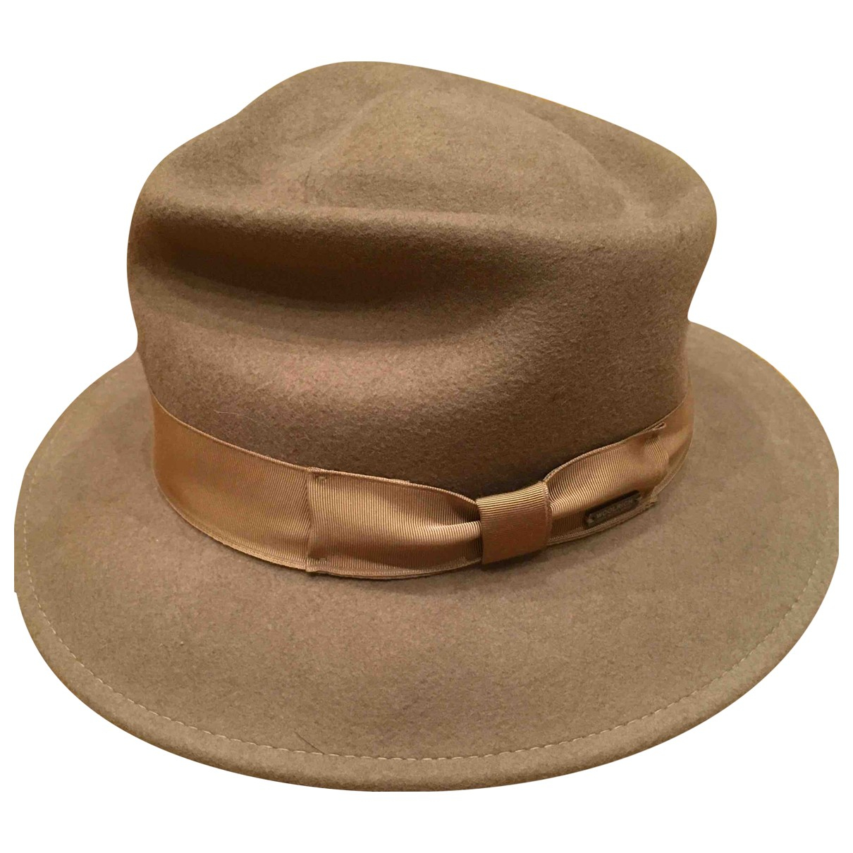 Wool hat Woolrich Camel size L 